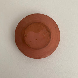Hostal Castilla Puerto Rico Red Clay Ash Tray - 20th Century Hotel Ash Tray