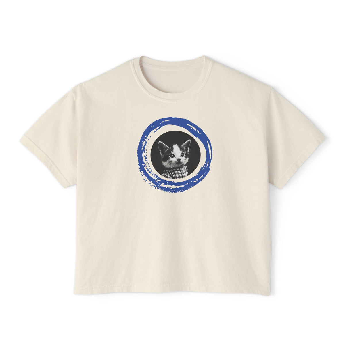 'Cute Kitten' Women's Boxy Tee