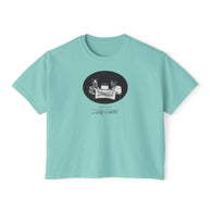 'Always at the Kitty Table' Women's Boxy Tee