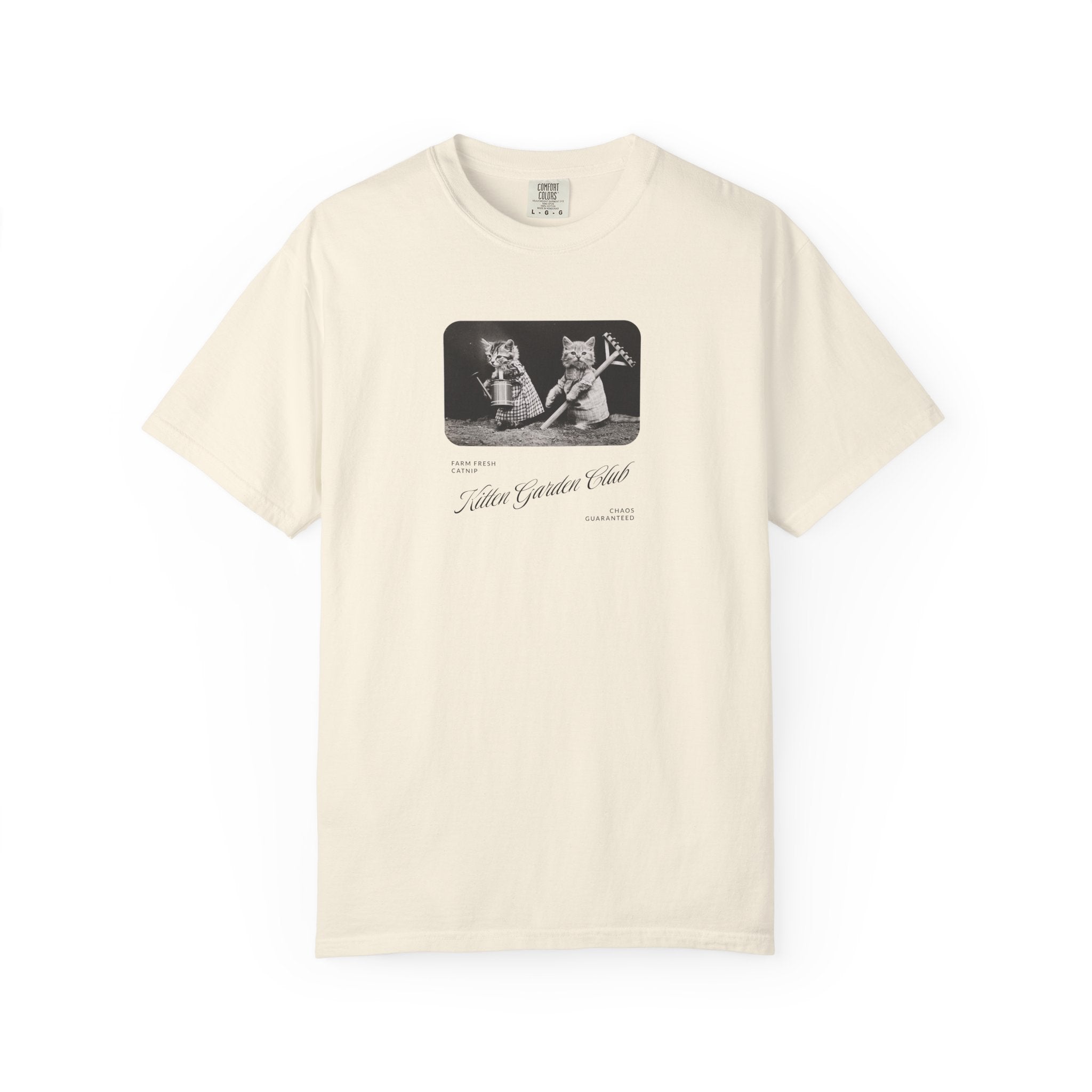 'Kitten Garden Club' Unisex Adult Tee