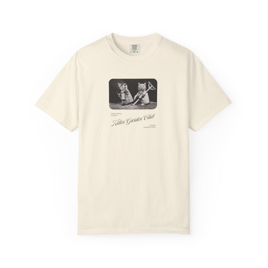 'Kitten Garden Club' Unisex Adult Tee