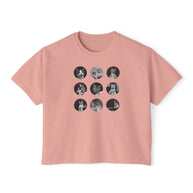 'Nine Lives' Women's Boxy Tee
