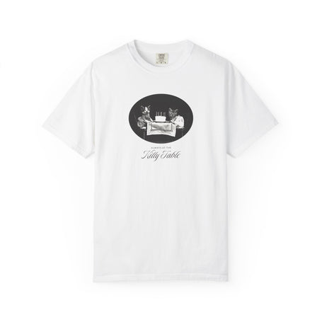 'Always at the Kitty Table' Unisex Adult Tee