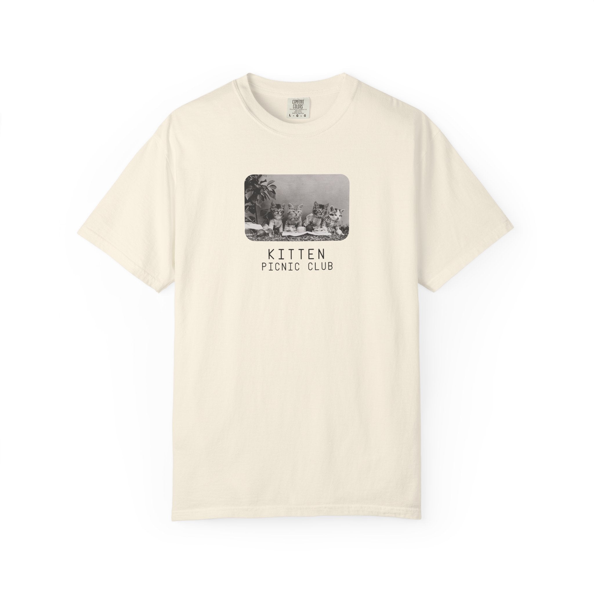 'Kitten Picnic Club' Unisex Adult Tee