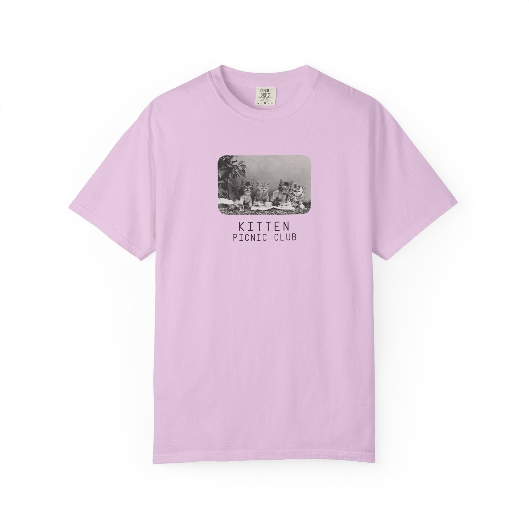 'Kitten Picnic Club' Unisex Adult Tee