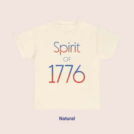 1990s Style Spirit of 1776 Distressed Graphic T-Shirt