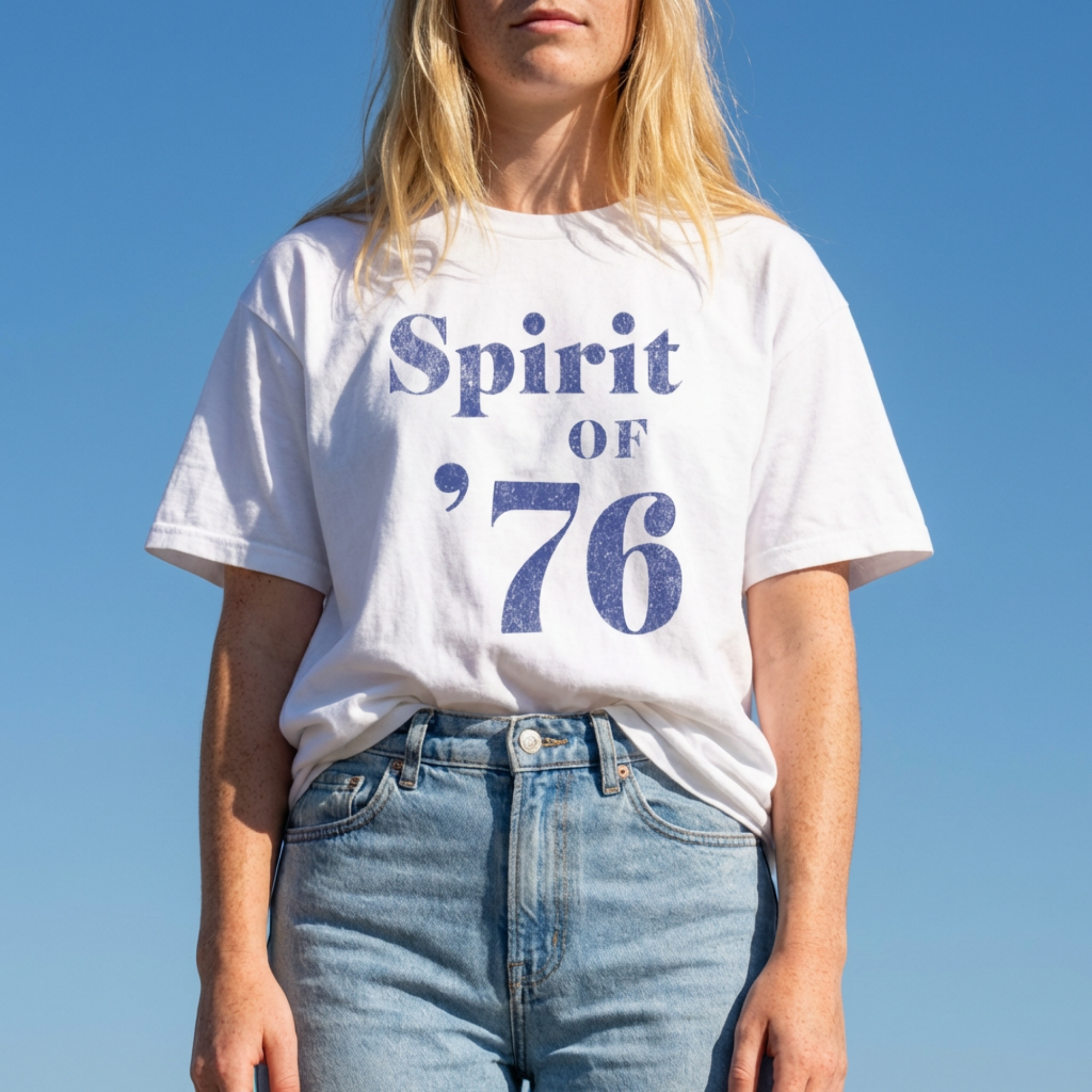1990s Distressed Patriotic Graphic Tee