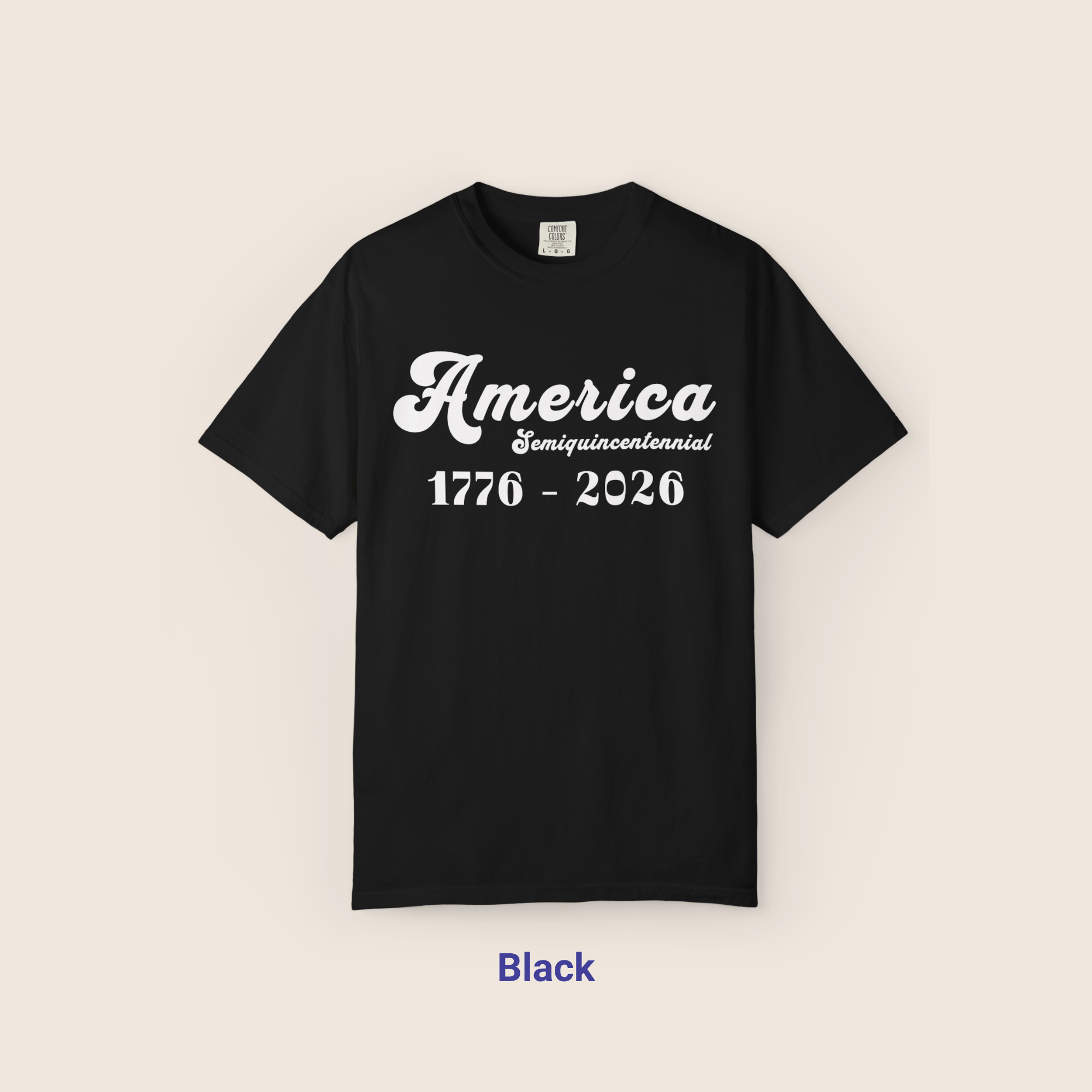Comfort Colors Retro America 1776-2026 T-Shirt