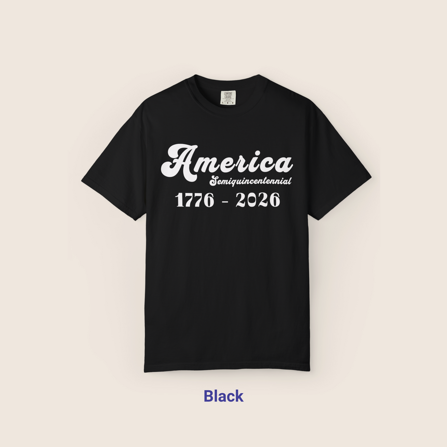 Comfort Colors Retro America 1776-2026 T-Shirt