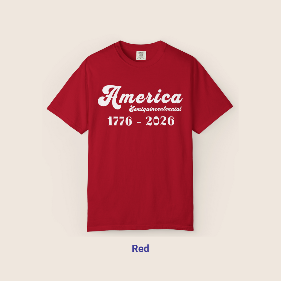 Comfort Colors Retro America 1776-2026 T-Shirt
