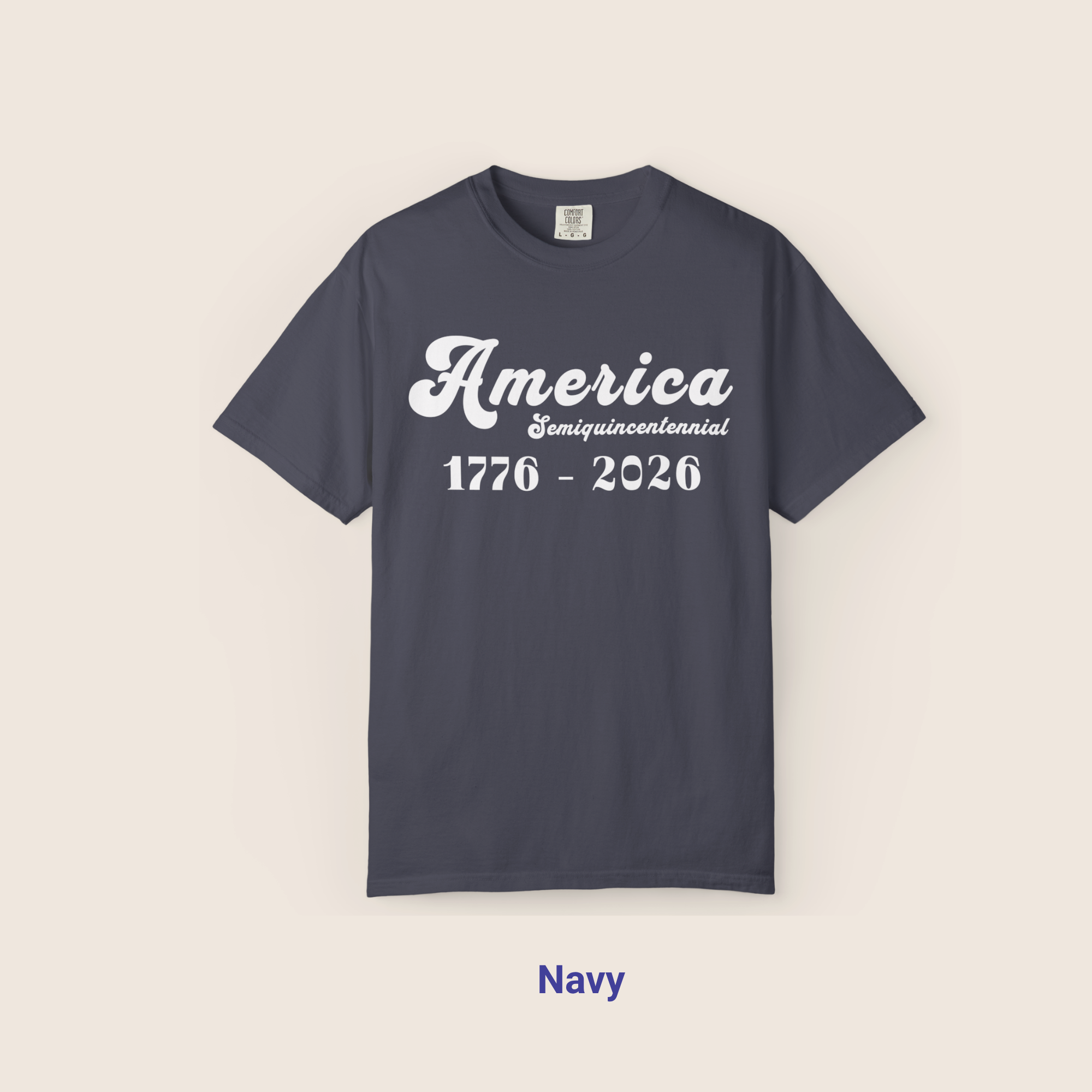 Comfort Colors Retro America 1776-2026 T-Shirt