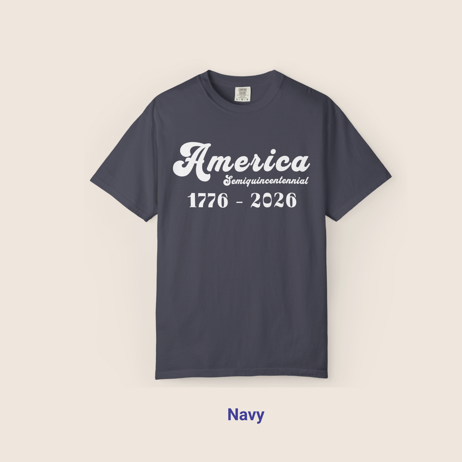 Comfort Colors Retro America 1776-2026 T-Shirt