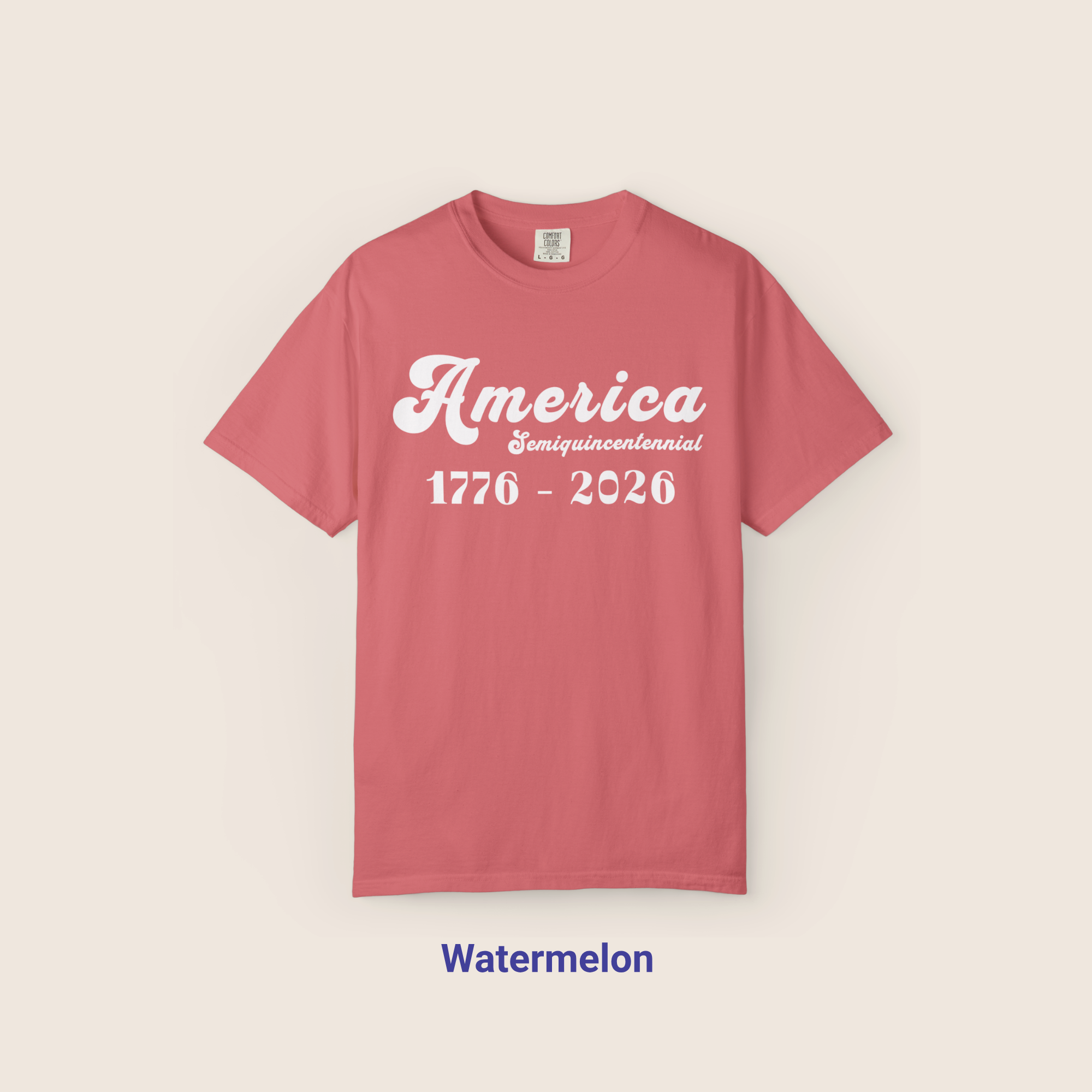 Comfort Colors Retro America 1776-2026 T-Shirt