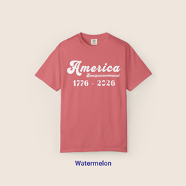 Comfort Colors Retro America 1776-2026 T-Shirt