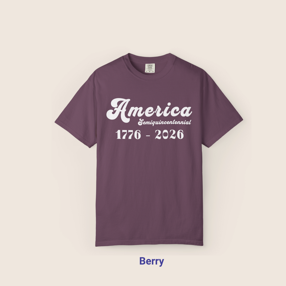 Comfort Colors Retro America 1776-2026 T-Shirt