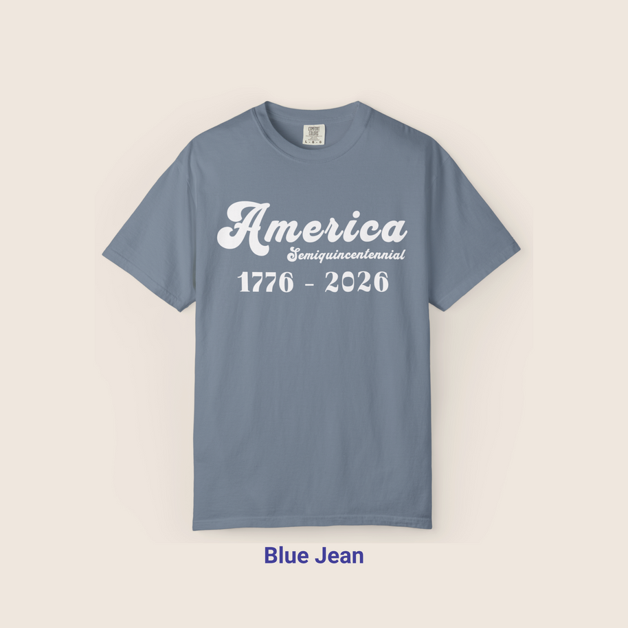 Comfort Colors Retro America 1776-2026 T-Shirt