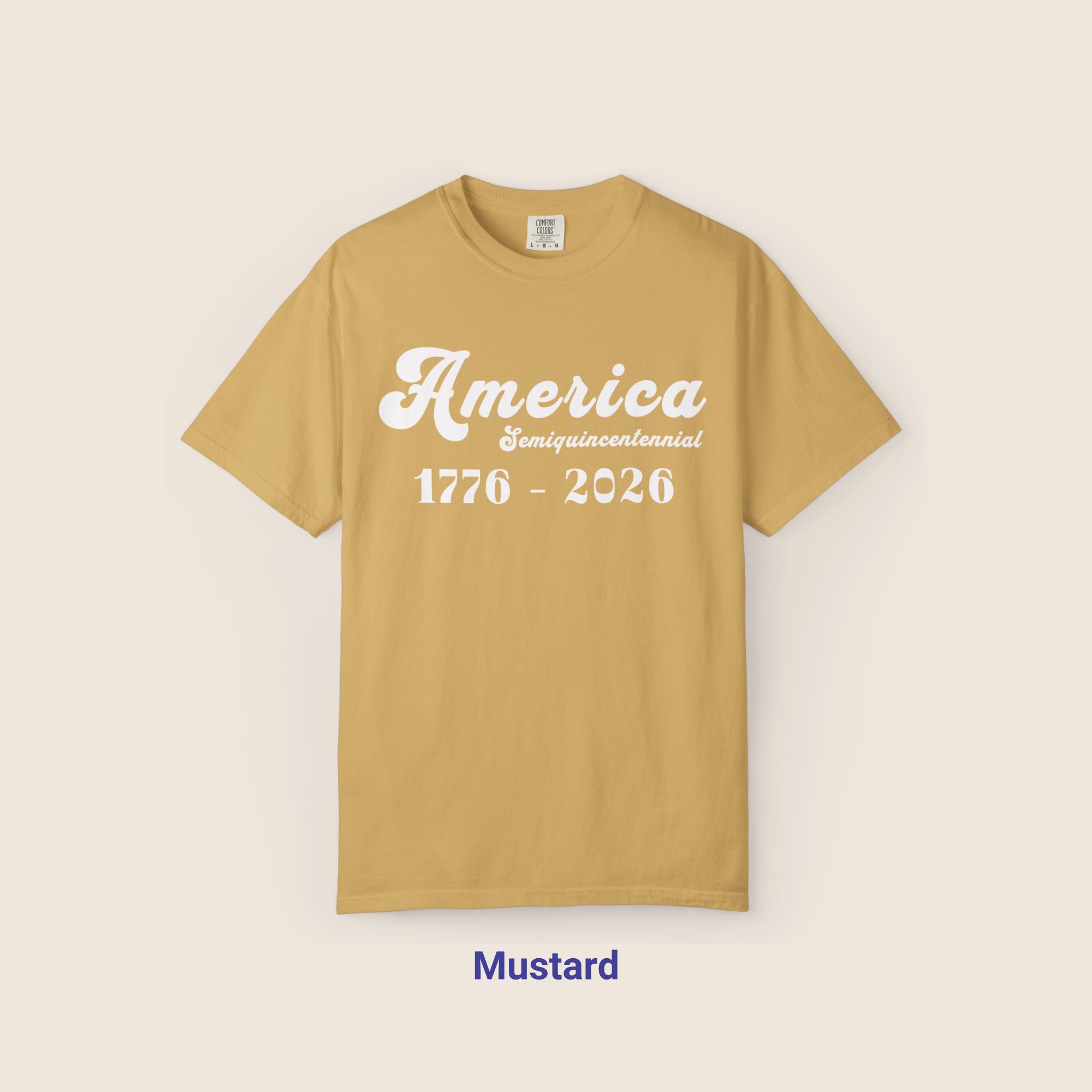 Comfort Colors Retro America 1776-2026 T-Shirt