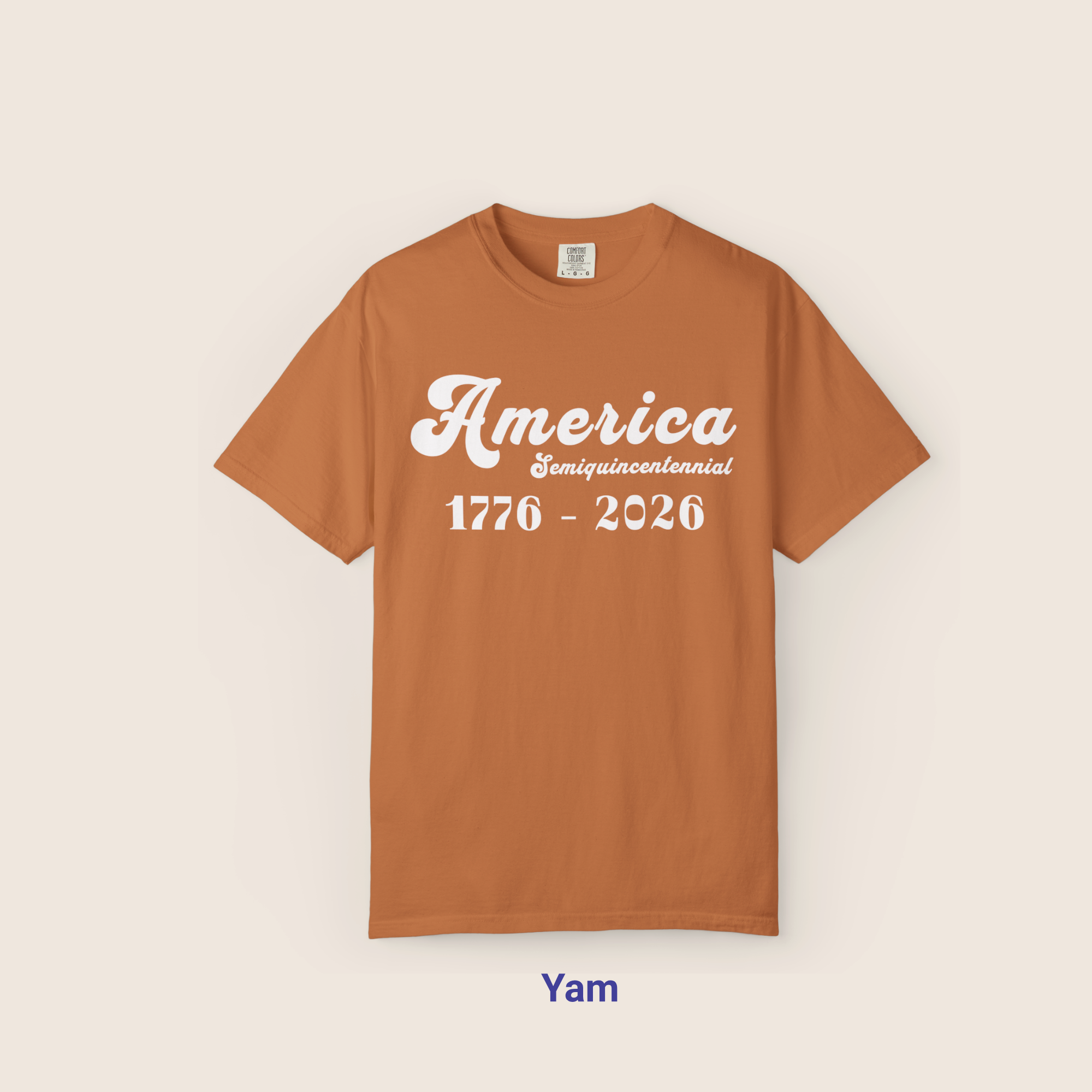 Comfort Colors Retro America 1776-2026 T-Shirt