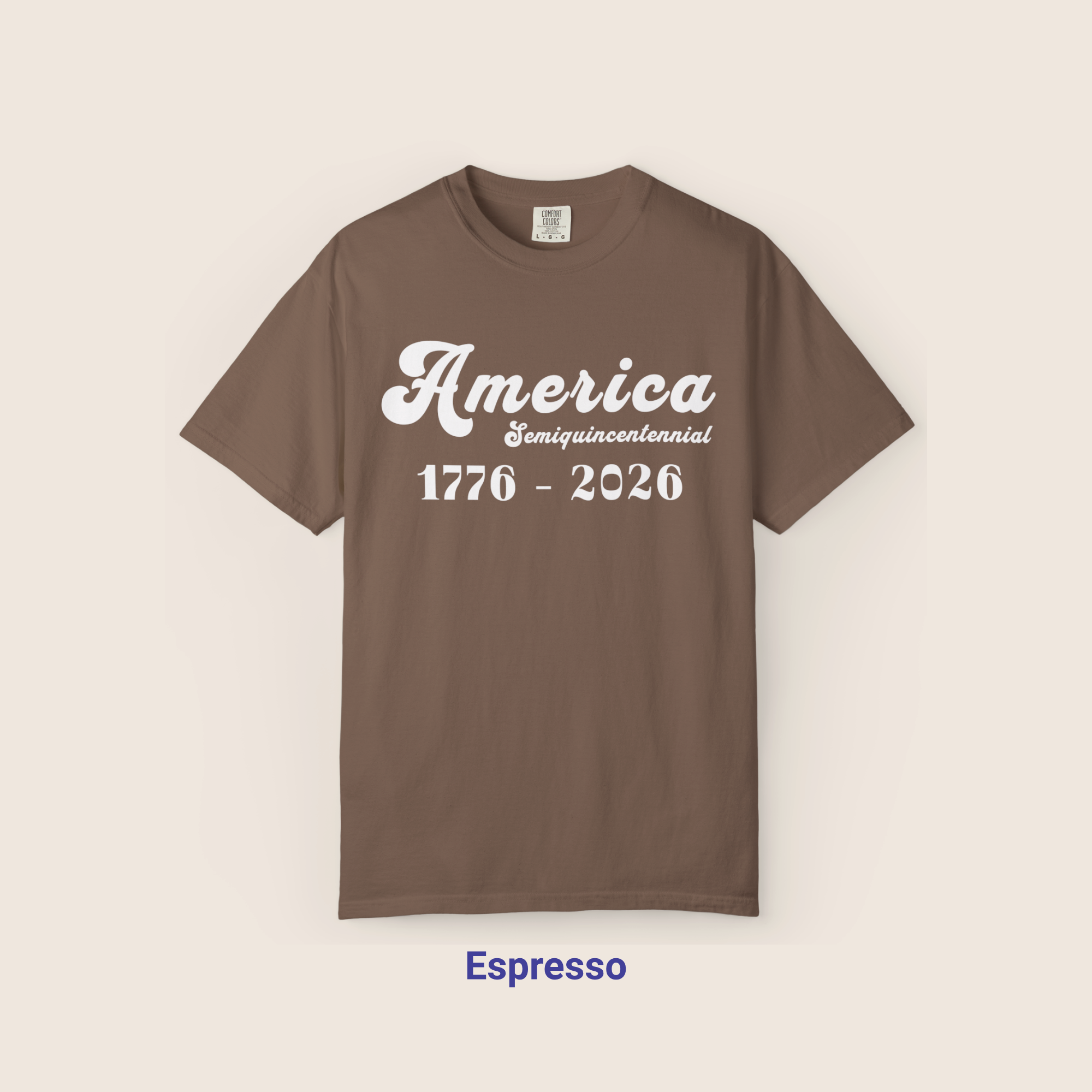 Comfort Colors Retro America 1776-2026 T-Shirt