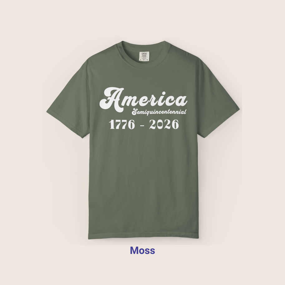 Comfort Colors Retro America 1776-2026 T-Shirt
