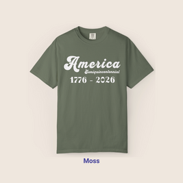 Comfort Colors Retro America 1776-2026 T-Shirt