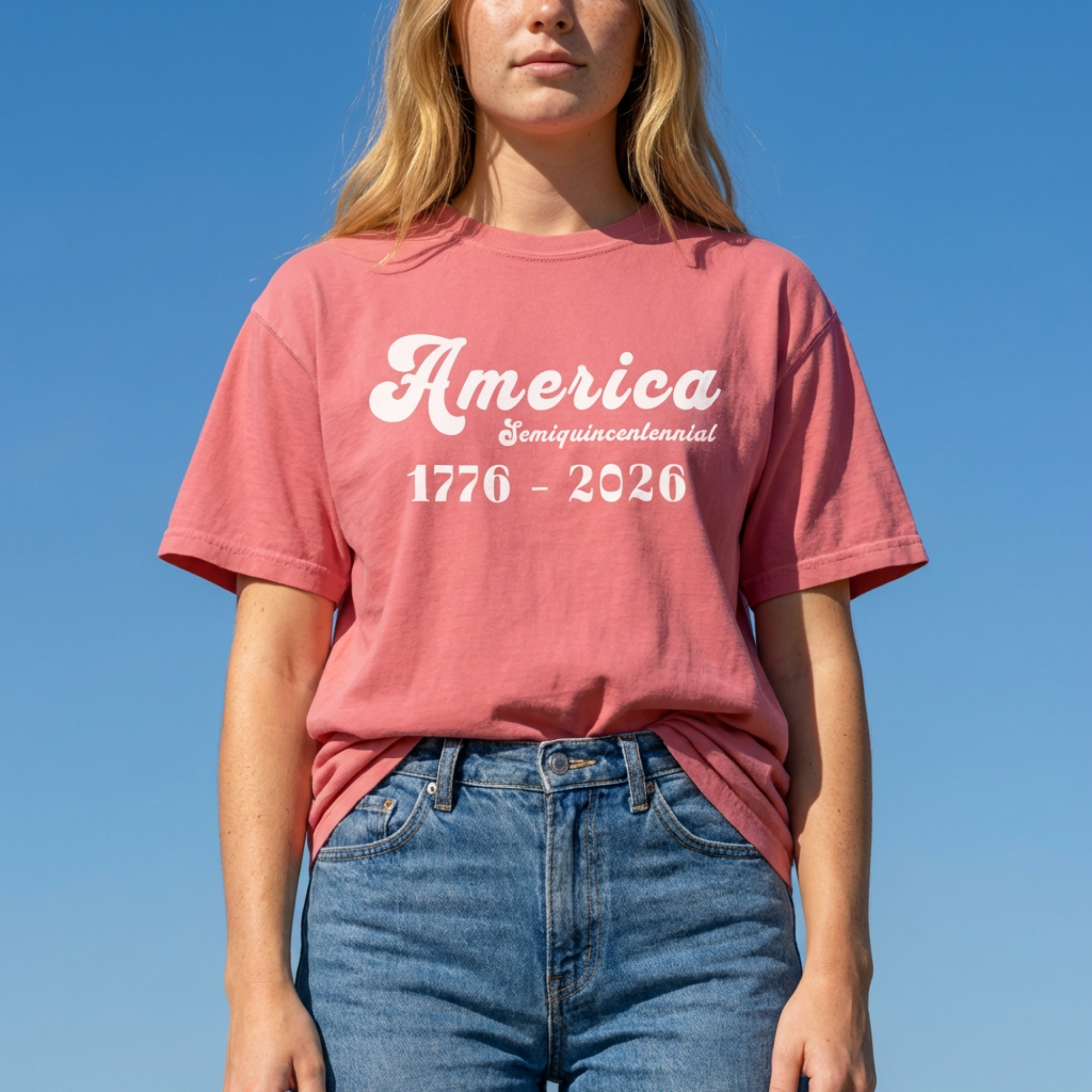 Comfort Colors Retro America 1776-2026 T-Shirt
