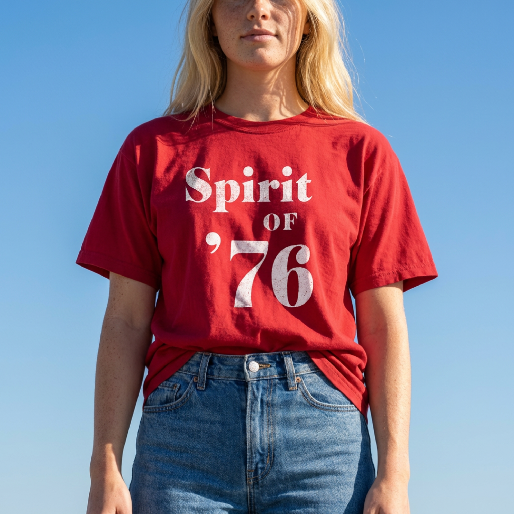 1990s Distressed Patriotic Graphic Tee