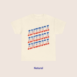 Retro AMERICA Typography Tee