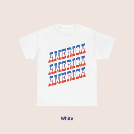 Retro AMERICA Typography Tee