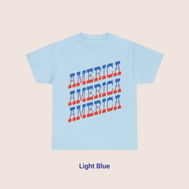 Retro AMERICA Typography Tee