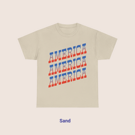 Retro AMERICA Typography Tee