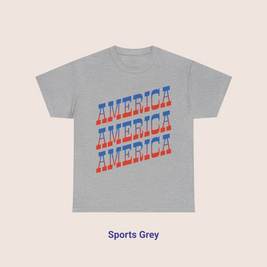 Retro AMERICA Typography Tee