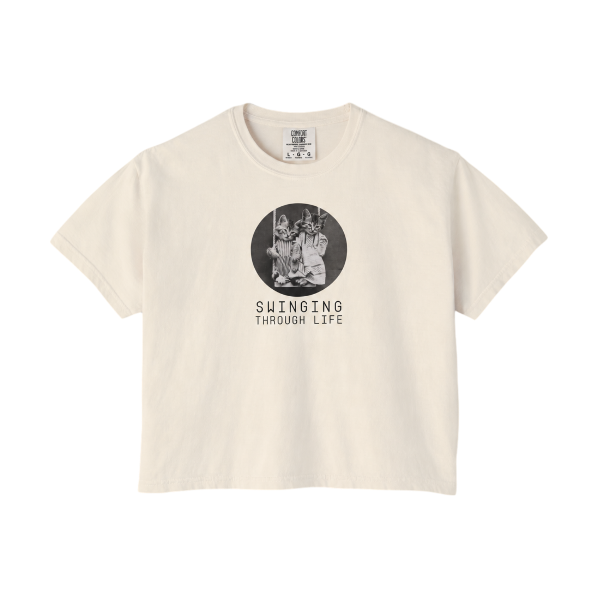 'Swinging Through Life' Women's Boxy Tee