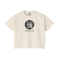 'Swinging Through Life' Women's Boxy Tee