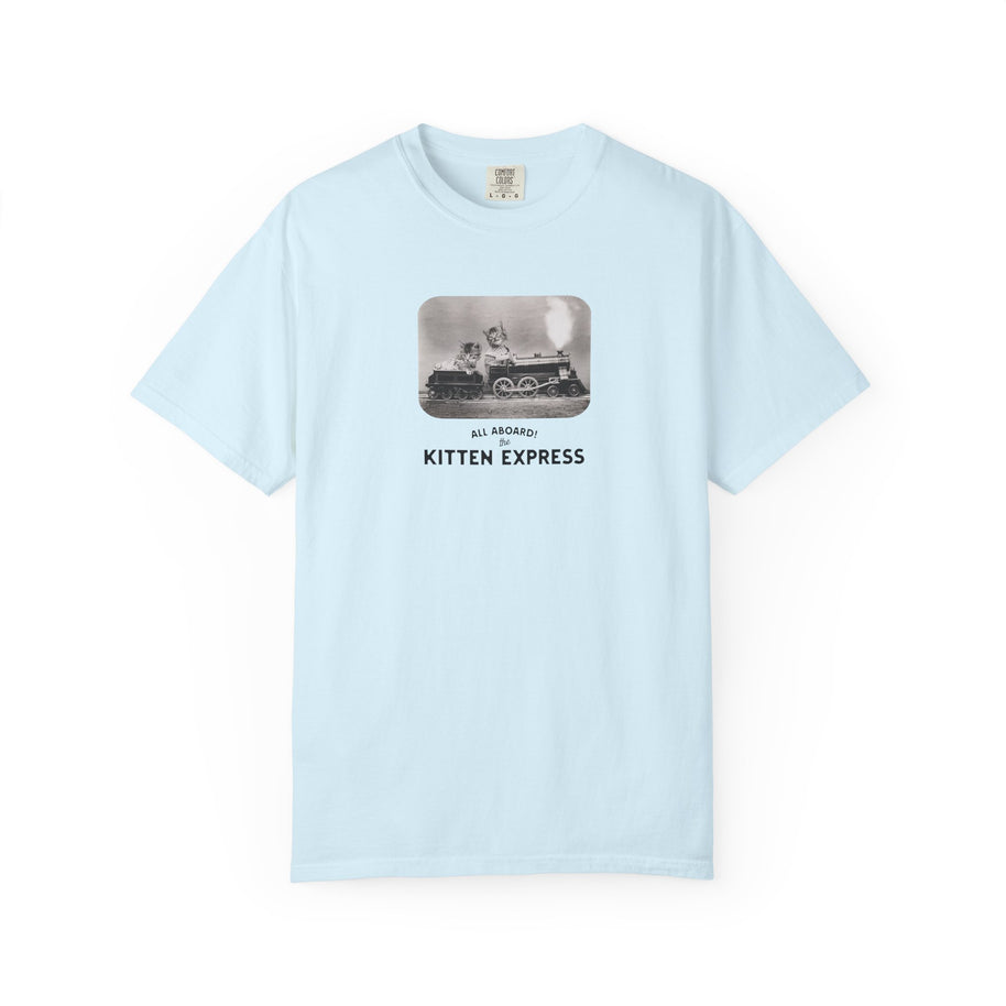 'All Aboard the Kitten Express' Unisex Adult Tee