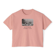'Kitten Picnic Club' Women's Boxy Tee
