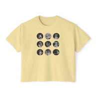 'Nine Lives' Women's Boxy Tee