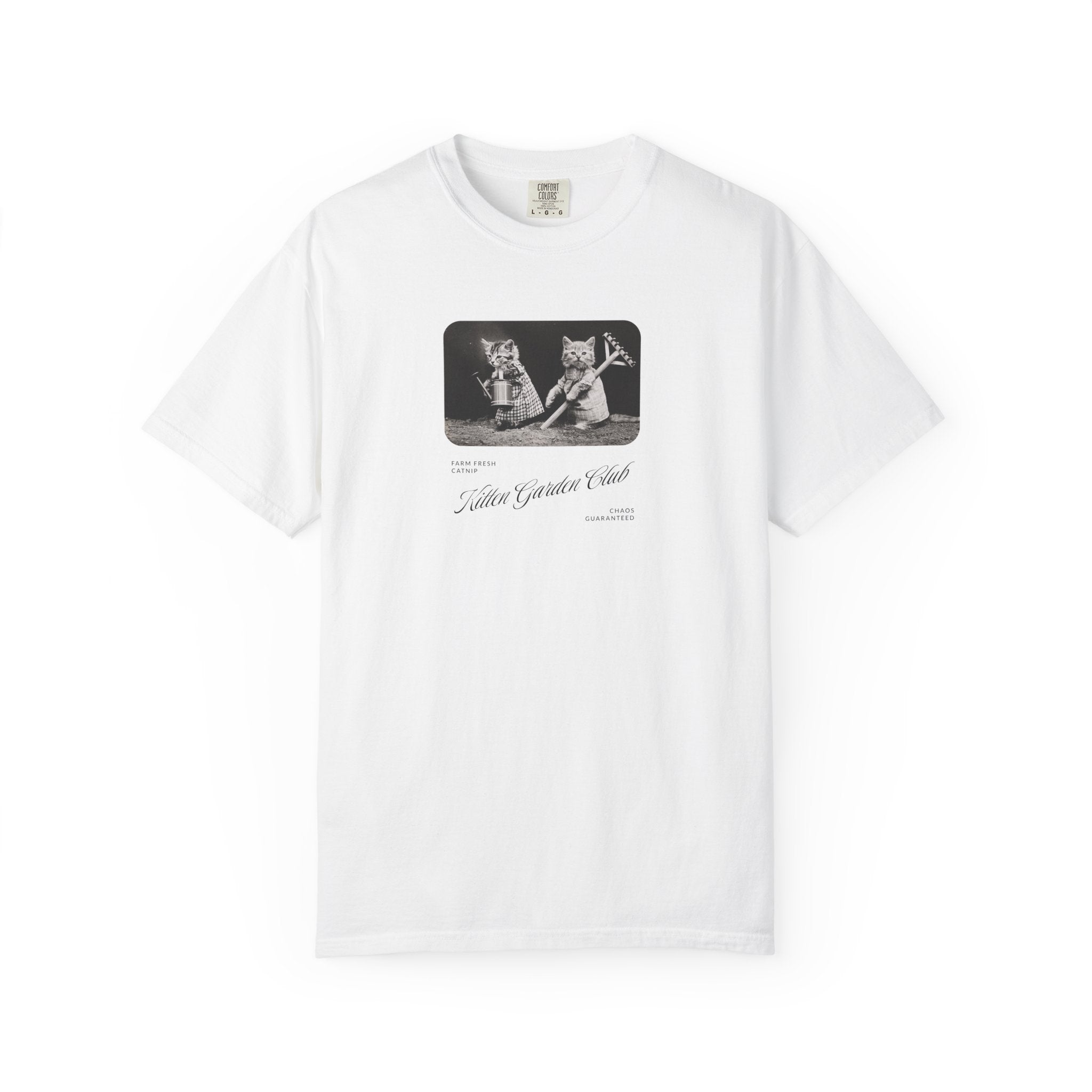 'Kitten Garden Club' Unisex Adult Tee