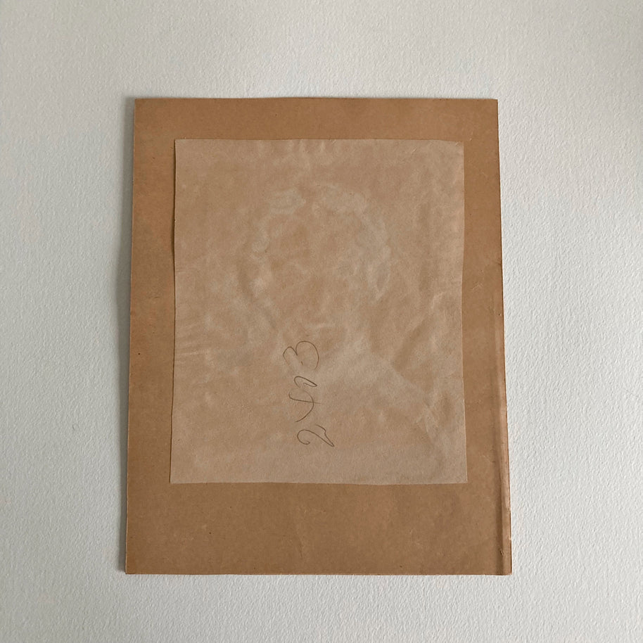 Mid Century Watercolor Portrait: Woman in Kimono Jacket, Signed Art (1953)