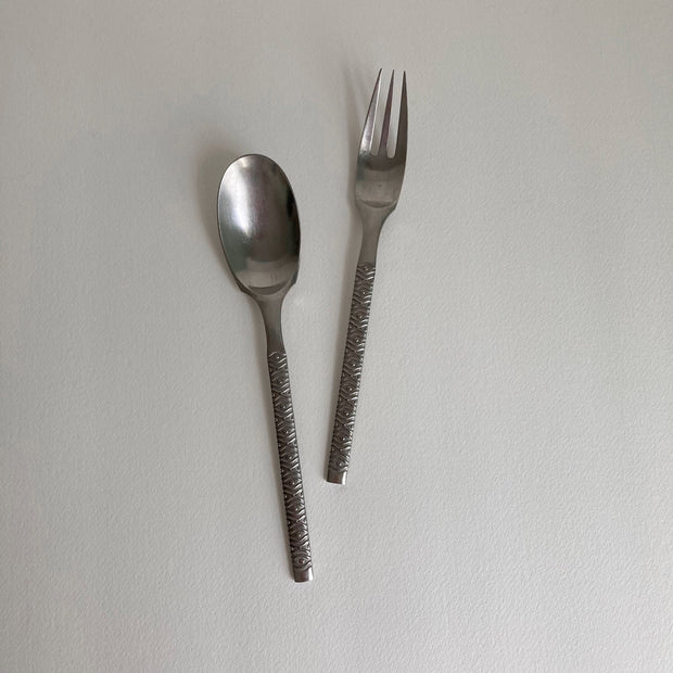 Vintage Dansk Prado Serving Set: Jens Quistgaard Danish Modern Flatware