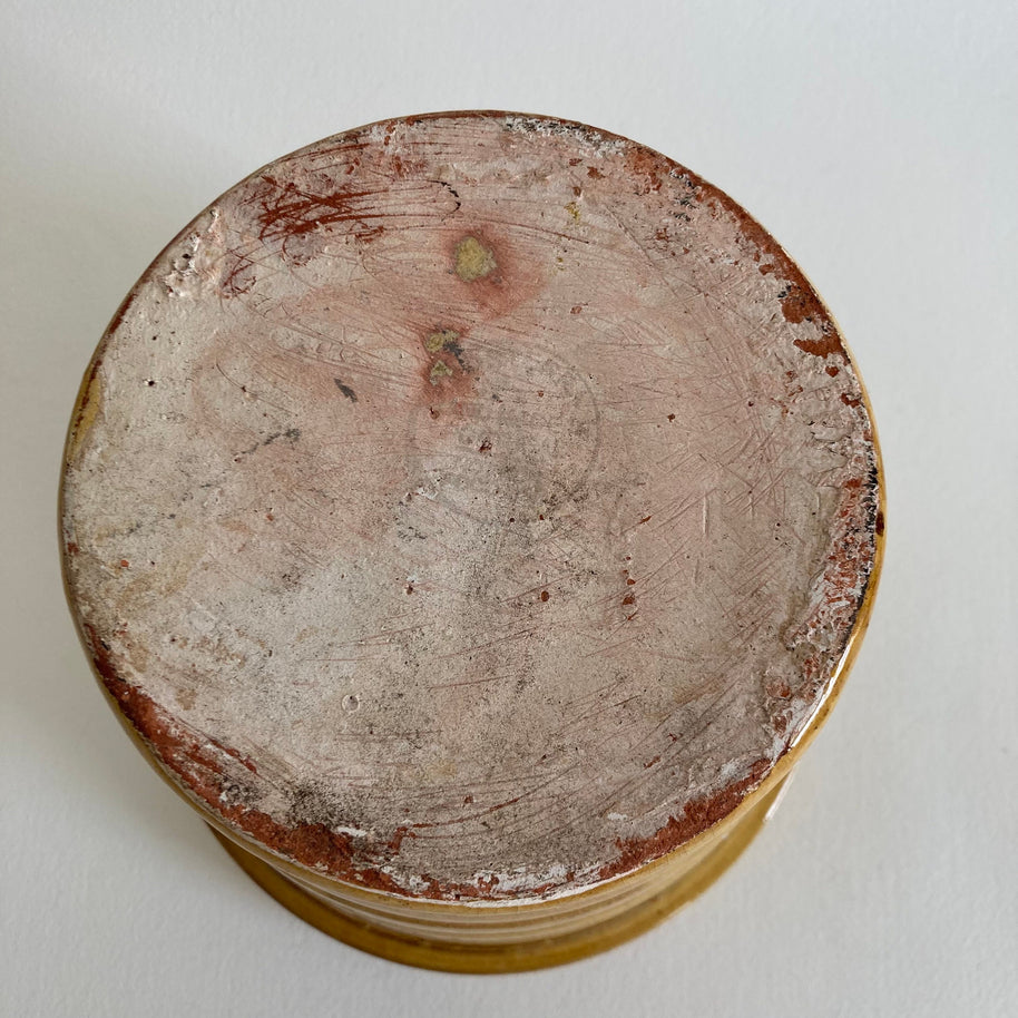 Vintage NORTERRA Terracotta Planter: Honey Crackle Glaze, Portugal