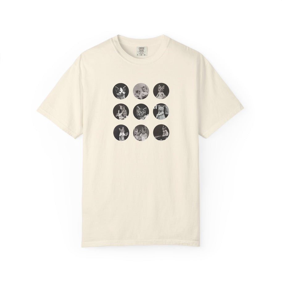 'Nine Lives Kitten' Unisex Adult Tee
