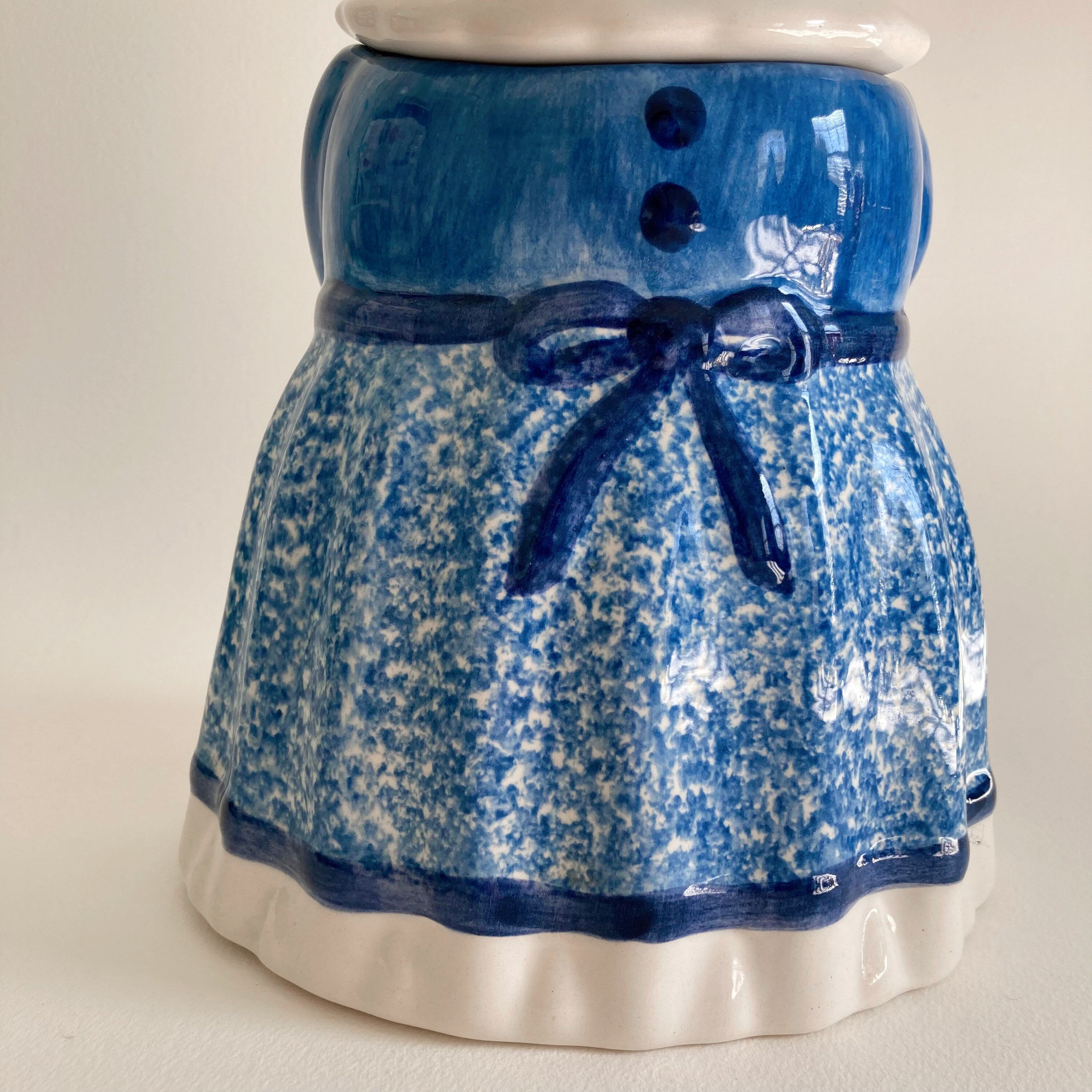 Laurie Gates Ceramic Cat Cookie Jar: Whimsical 1980s Kitchen Decor