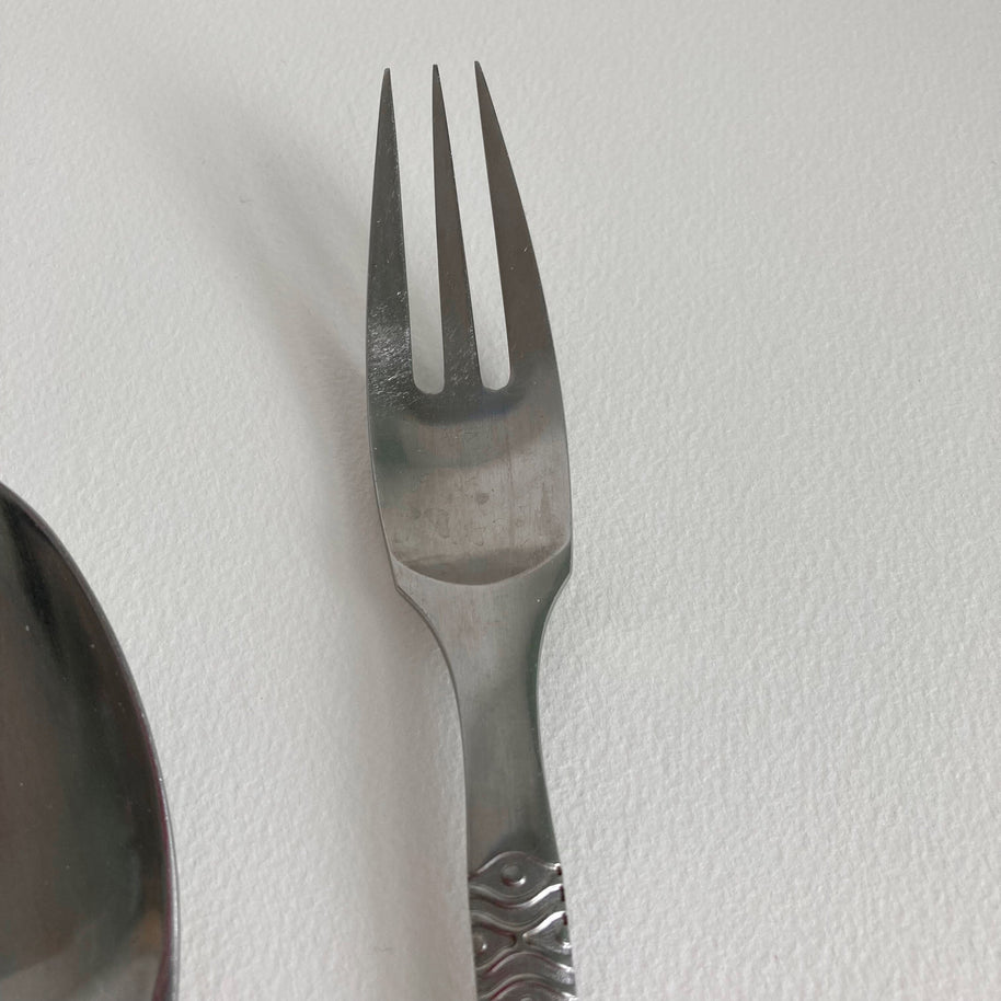 Vintage Dansk Prado Serving Set: Jens Quistgaard Danish Modern Flatware