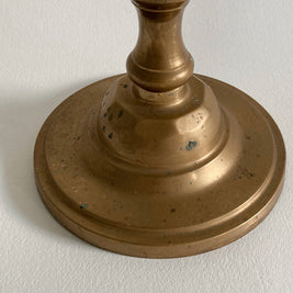 Vintage Tall Brass Pricket Candlestick - 19