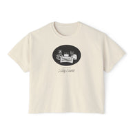 'Always at the Kitty Table' Women's Boxy Tee
