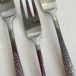 Vintage Dansk Variation IV Salad Fork: Jens Quistgaard Danish Modern Flatware