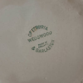 Wedgwood Creamware Pitcher: Grape Vine Motif, English Country Decor