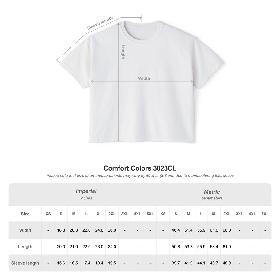 'Always at the Kitty Table' Women's Boxy Tee