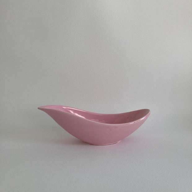 Vintage Hull USA Pink Ceramic Planter: Mid Century Modern Decor
